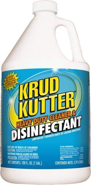 Krud Kutter - 1 Gal Bottle Disinfectant - Liquid, Disinfectant, Mild - Apex Tool & Supply