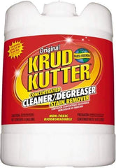 Krud Kutter - 5 Gal Bucket Cleaner/Degreaser - Liquid, Water-Based, Mild - Apex Tool & Supply