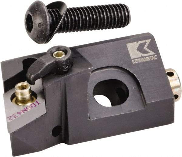 Kennametal - Series Kenloc, Right Hand, MDQN Toolholder Compatibility, DN.. Insert Compatibility, Indexable Turning Cartridge - Pin & Clamp Holding Method, 70mm OAL x 18mm OAW x 24.75mm OAH - Apex Tool & Supply