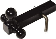 Vestil - 3,500, 5,000 & 10,000 Lb Capacity, 12" Long, 2" Shank, Triball Hitch Drawbar - 1-7/8, 2 & 2-5/16" Ball Diam - Apex Tool & Supply