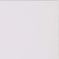 Made in USA - 3/16" Thick x 2' Wide x 4' Long, Kydex Sheet - White, Rockwell R-94 Hardness - Apex Tool & Supply
