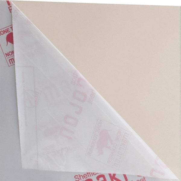 Made in USA - 1/8" Thick x 4' Wide x 4' Long, Polycarbonate Sheet - Bronze, Rockwell R-118 Hardness, ±10% Tolerance - Apex Tool & Supply