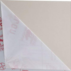 Made in USA - 1/4" Thick x 4' Wide x 4' Long, Polycarbonate Sheet - Gray, Rockwell R-118 Hardness, ±10% Tolerance - Apex Tool & Supply