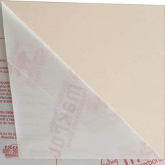 Made in USA - 1/4" Thick x 2' Wide x 2' Long, Polycarbonate Sheet - Bronze, Rockwell R-118 Hardness, ±10% Tolerance - Apex Tool & Supply