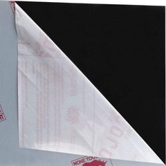 Made in USA - 3/16" Thick x 2' Wide x 4' Long, Polycarbonate Sheet - Black, Rockwell R-118 Hardness, ±10% Tolerance - Apex Tool & Supply