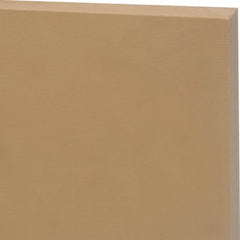 Made in USA - 1' x 1' x 1/4" Mustard Yellow Kevlar/Nylon Sheet - Apex Tool & Supply