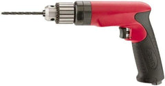Sioux Tools - 1/4" Keyed Chuck - Pistol Grip Handle, 4,000 RPM, 14.16 LPS, 30 CFM, 1 hp - Apex Tool & Supply