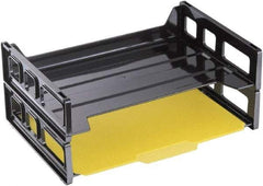 UNIVERSAL - Black Document Organizer - Plastic - Apex Tool & Supply