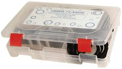 Made in USA - Fluoroelastomer O-Ring - Round Cross Section, 90 Durometer - Apex Tool & Supply
