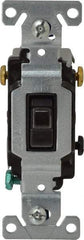 Cooper Wiring Devices - 3 Pole, 120 to 277 VAC, 20 Amp, Commercial Grade, Toggle, Wall and Dimmer Light Switch - 1.3 Inch Wide x 4.2 Inch High, Fluorescent - Apex Tool & Supply