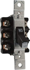 Cooper Wiring Devices - 3 Poles, 30 Amp, 3PST, NEMA, Open Toggle Manual Motor Starter - 42.93mm Wide x 44.45mm Deep x 96.77mm High, 15 hp, CSA C22.2 No. 14, NEMA 1 & UL 508 - Apex Tool & Supply