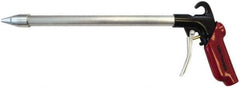 Value Collection - 120 Max psi Whisper Jet Pistol Grip Blow Gun - 1/4 NPT Inlet, 12" Tube Length, Aluminum - Apex Tool & Supply