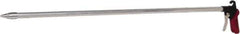 Value Collection - 120 Max psi Whisper Jet Pistol Grip Blow Gun - 1/4 NPT Inlet, 36" Tube Length, Aluminum - Apex Tool & Supply
