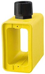 Cooper Wiring Devices - 1 Gang, Thermoplastic Rectangle Portable Outlet Box - 6-1/2" Overall Height x 4-1/4" Overall Width x 2-5/8" Overall Depth, Weather Resistant - Apex Tool & Supply