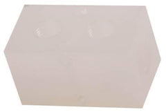 Made in USA - 3/8" Inlet, 1/4" Outlet Manifold - 2.38" Long x 1-1/4" Wide x 1-1/4" High, 0.2" Mount Hole, 2 Inlet Ports, 2 Outlet Ports - Apex Tool & Supply