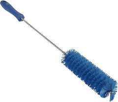 Vikan - 1-5/8" Diam Polyester Valve Brush - 19-5/8" OAL, 5-5/8" Head Length, Polypropylene & Stainless Steel Handle - Apex Tool & Supply
