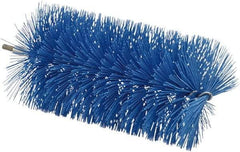 Vikan - 3-1/2" Diam Polyester Tube Brush - 7-1/2" OAL, 7" Head Length, Stainless Steel Handle - Apex Tool & Supply
