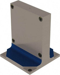 Jergens - 24.8031" Square Fixture Column - Flat Plate Surface, Steel, 25" Base Width x 25" Base Length - Apex Tool & Supply