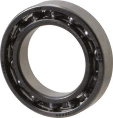 SKF - 15mm Bore Diam, 24mm OD, Open Thin Section Radial Ball Bearing - 5mm Wide, 1 Row, Round Bore, 180 Lb Static Capacity, 351 Lb Dynamic Capacity - Apex Tool & Supply