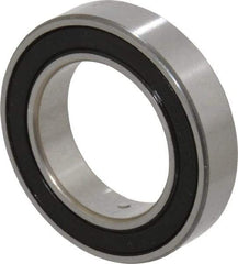SKF - 20mm Bore Diam, 32mm OD, Double Seal Thin Section Radial Ball Bearing - 7mm Wide, 1 Row, Round Bore, 337 Lb Static Capacity, 607 Lb Dynamic Capacity - Apex Tool & Supply