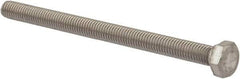 Value Collection - M5x0.80mm Metric Coarse, 70mm Length Under Head Hex Head Cap Screw - Fully Threaded, Grade 18-8 & Austenitic A2 Stainless Steel, Uncoated, 8mm Hex - Apex Tool & Supply
