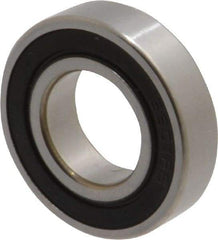 SKF - 12mm Bore Diam, 24mm OD, Double Seal Thin Section Radial Ball Bearing - 6mm Wide, 1 Row, Round Bore, 220 Lb Static Capacity, 506 Lb Dynamic Capacity - Apex Tool & Supply