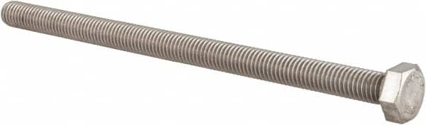 Value Collection - M8x1.25mm Metric Coarse, 130mm Length Under Head Hex Head Cap Screw - Apex Tool & Supply