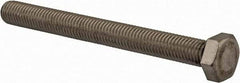 Value Collection - M12x1.75mm Metric Coarse, 120mm Length Under Head Hex Head Cap Screw - Fully Threaded, Grade 18-8 & Austenitic A2 Stainless Steel, Uncoated, 19mm Hex - Apex Tool & Supply