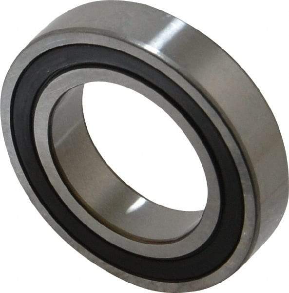 SKF - 25mm Bore Diam, 42mm OD, Double Seal Thin Section Radial Ball Bearing - 9mm Wide, 1 Row, Round Bore, 899 Lb Static Capacity, 1,490 Lb Dynamic Capacity - Apex Tool & Supply