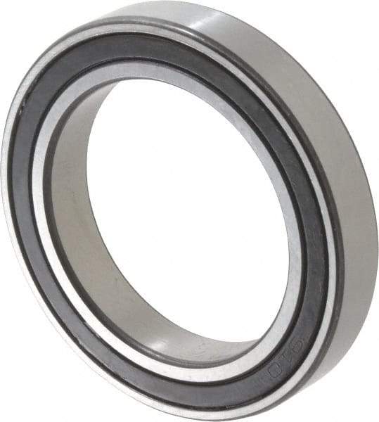 SKF - 50mm Bore Diam, 72mm OD, Double Seal Thin Section Radial Ball Bearing - 12mm Wide, 1 Row, Round Bore, 2,340 Lb Static Capacity, 3,280 Lb Dynamic Capacity - Apex Tool & Supply