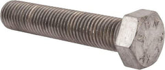 Value Collection - M24x3.00mm Metric Coarse, 120mm Length Under Head Hex Head Cap Screw - Fully Threaded, Grade 18-8 & Austenitic A2 Stainless Steel, Uncoated, 36mm Hex - Apex Tool & Supply