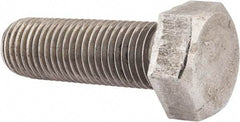 Value Collection - M30x3.50mm Metric Fine, 90mm Length Under Head Hex Head Cap Screw - Fully Threaded, Grade 18-8 & Austenitic A2 Stainless Steel, Uncoated, 46mm Hex - Apex Tool & Supply