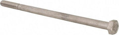 Value Collection - M6x1.00mm Metric Coarse, 120mm Length Under Head Hex Head Cap Screw - Partially Threaded, Grade 18-8 & Austenitic A2 Stainless Steel, Uncoated, 10mm Hex - Apex Tool & Supply