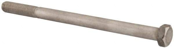 Value Collection - M16x2.00mm Metric Coarse, 240mm Length Under Head Hex Head Cap Screw - Partially Threaded, Grade 18-8 & Austenitic A2 Stainless Steel, Uncoated, 24mm Hex - Apex Tool & Supply