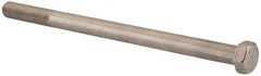 Value Collection - M16x2.00mm Metric Coarse, 250mm Length Under Head Hex Head Cap Screw - Partially Threaded, Grade 18-8 & Austenitic A2 Stainless Steel, Uncoated, 24mm Hex - Apex Tool & Supply