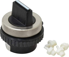 Norgren - 10-32 UNF Selector Valve - 3-Way, 3 Position, 0.03 CV Rate & Rotary Switch Detented - Apex Tool & Supply