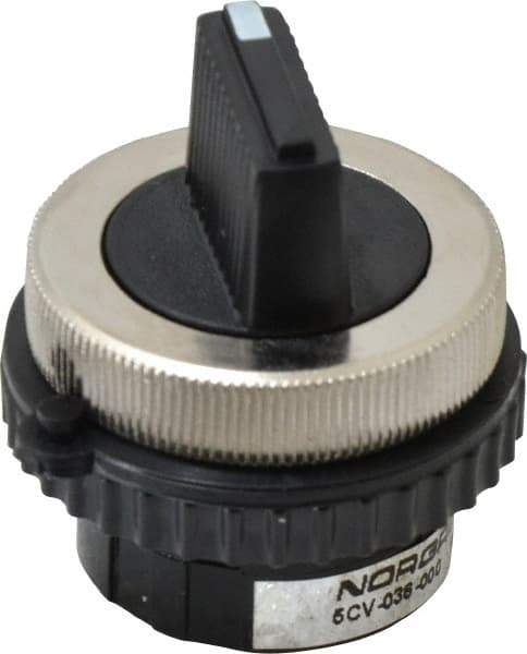 Norgren - 10-32 UNF Selector Valve - 3-Way, 6 Position, 0.03 CV Rate & Rotary Switch Detented - Apex Tool & Supply