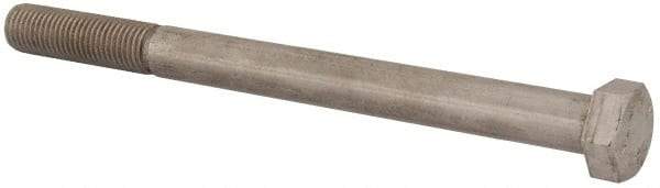 Value Collection - M20x2.50mm Metric Coarse, 250mm Length Under Head Hex Head Cap Screw - Partially Threaded, Grade 18-8 & Austenitic A2 Stainless Steel, Uncoated, 30mm Hex - Apex Tool & Supply