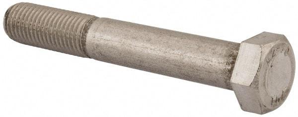 Value Collection - M24x3.00mm Metric Coarse, 160mm Length Under Head Hex Head Cap Screw - Partially Threaded, Grade 18-8 & Austenitic A2 Stainless Steel, Uncoated, 36mm Hex - Apex Tool & Supply