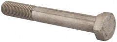 Value Collection - M24x3.00mm Metric Coarse, 180mm Length Under Head Hex Head Cap Screw - Partially Threaded, Grade 18-8 & Austenitic A2 Stainless Steel, Uncoated, 36mm Hex - Apex Tool & Supply