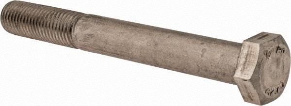 Value Collection - M24x3.00mm Metric Coarse, 200mm Length Under Head Hex Head Cap Screw - Partially Threaded, Grade 18-8 & Austenitic A2 Stainless Steel, Uncoated, 36mm Hex - Apex Tool & Supply