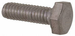 Value Collection - M4x0.70mm Metric Coarse, 12mm Length Under Head Hex Head Cap Screw - Fully Threaded, Grade 316 & Austenitic A4 Stainless Steel, Uncoated, 7mm Hex - Apex Tool & Supply