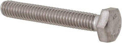 Value Collection - M4x0.70mm Metric Coarse, 25mm Length Under Head Hex Head Cap Screw - Fully Threaded, Grade 316 & Austenitic A4 Stainless Steel, Uncoated, 7mm Hex - Apex Tool & Supply