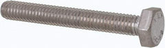 Value Collection - M4x0.70mm Metric Coarse, 30mm Length Under Head Hex Head Cap Screw - Fully Threaded, Grade 316 & Austenitic A4 Stainless Steel, Uncoated, 7mm Hex - Apex Tool & Supply