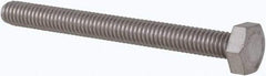 Value Collection - M4x0.70mm Metric Coarse, 40mm Length Under Head Hex Head Cap Screw - Fully Threaded, Grade 316 & Austenitic A4 Stainless Steel, Uncoated, 7mm Hex - Apex Tool & Supply
