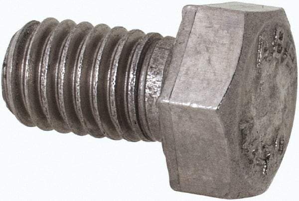 Value Collection - M5x0.80mm Metric Coarse, 8mm Length Under Head Hex Head Cap Screw - Fully Threaded, Grade 316 & Austenitic A4 Stainless Steel, Uncoated, 8mm Hex - Apex Tool & Supply