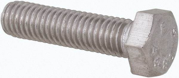 Value Collection - M5x0.80mm Metric Coarse, 20mm Length Under Head Hex Head Cap Screw - Fully Threaded, Grade 316 & Austenitic A4 Stainless Steel, Uncoated, 8mm Hex - Apex Tool & Supply