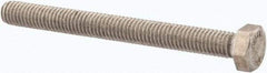 Value Collection - M5x0.80mm Metric Coarse, 50mm Length Under Head Hex Head Cap Screw - Fully Threaded, Grade 316 & Austenitic A4 Stainless Steel, Uncoated, 8mm Hex - Apex Tool & Supply