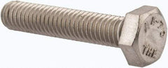 Value Collection - M6x1.00mm Metric Coarse, 30mm Length Under Head Hex Head Cap Screw - Fully Threaded, Grade 316 & Austenitic A4 Stainless Steel, Uncoated, 10mm Hex - Apex Tool & Supply