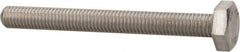 Value Collection - M10x1.50mm Metric Coarse, 90mm Length Under Head Hex Head Cap Screw - Fully Threaded, Grade 316 & Austenitic A4 Stainless Steel, Uncoated, 17mm Hex - Apex Tool & Supply
